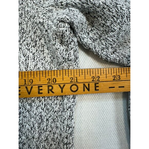 CJ Banks Womens Hand Embroidered Sweater Size X Gray Wool Blend 1/4 Zip - Picture 8 of 13